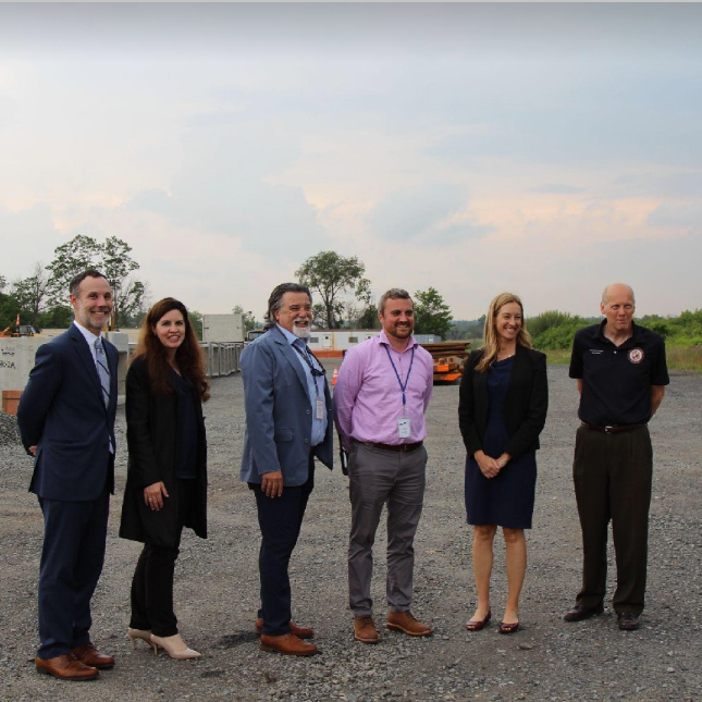 Capture Rep. Sherrill Visits Morristown Airport