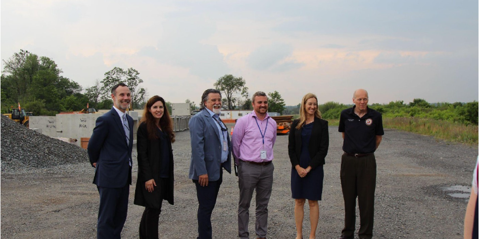 Rep. Sherrill Visits Morristown Airport