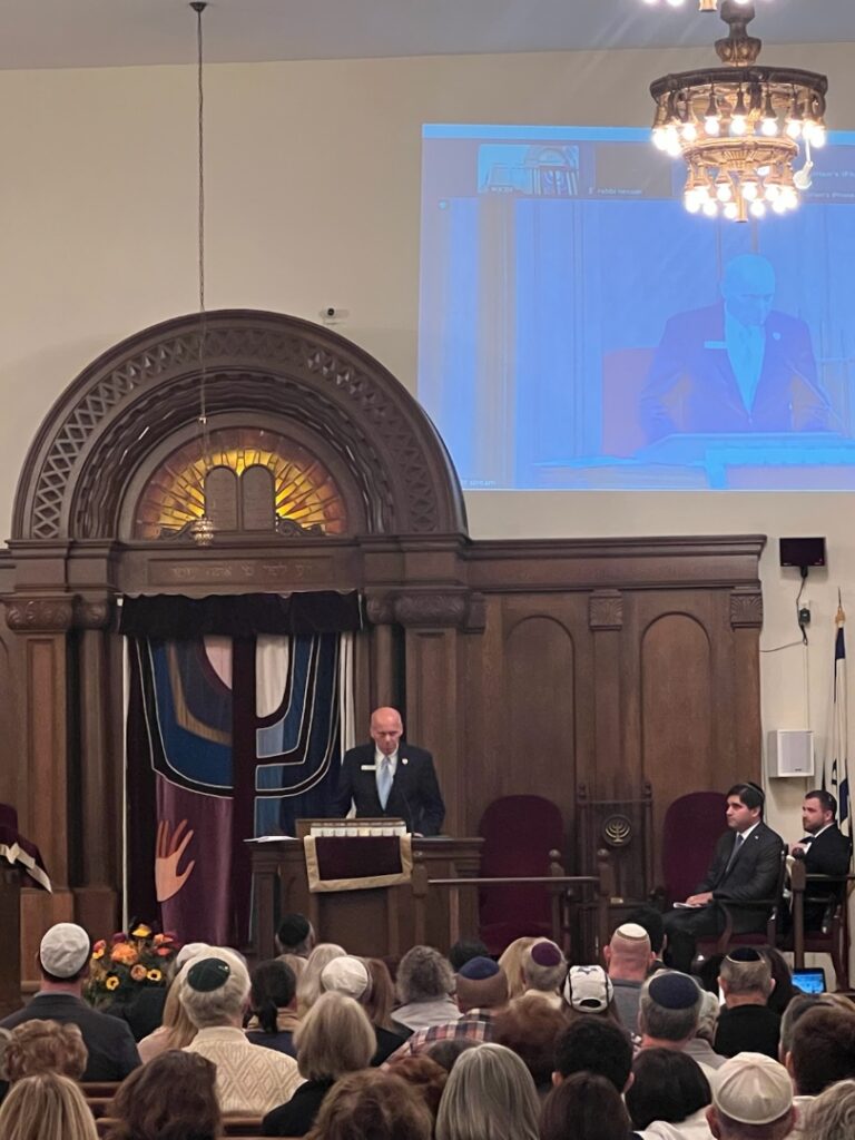 2023 10 09 Morristown Jewish Center Vigil