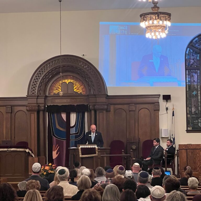 2023 10 09 Morristown Jewish Center Vigil