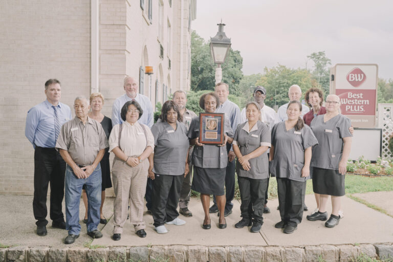 Portraits and exteriors of Best Western in Morristown, NJ