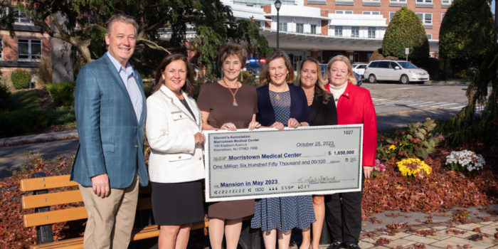 Mansion in May Raises $1.65M for Morristown Medical Center's Gagnon Institute