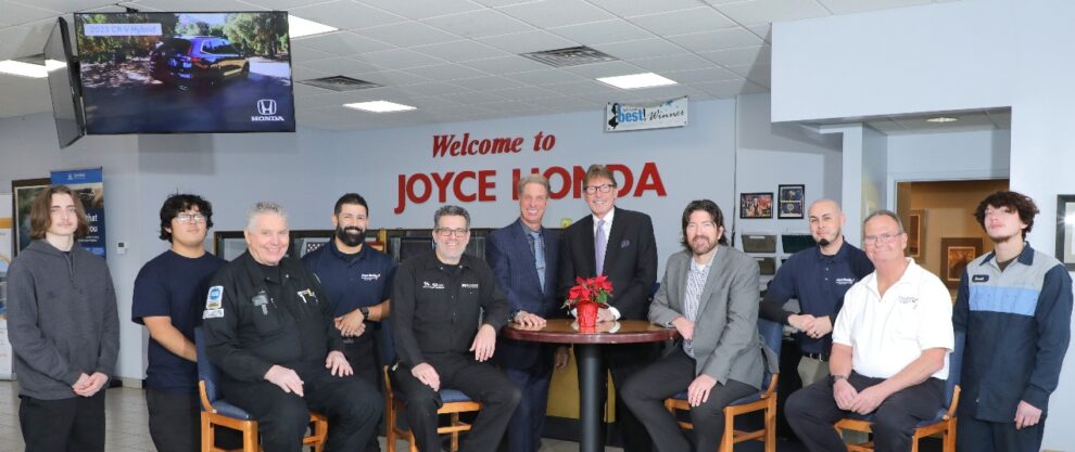 Morris County Vocational School District Recognizes Joyce Honda as Business Partner of the Year Morris County Vocational School District Recognizes Joyce Honda as Business Partner of the Year