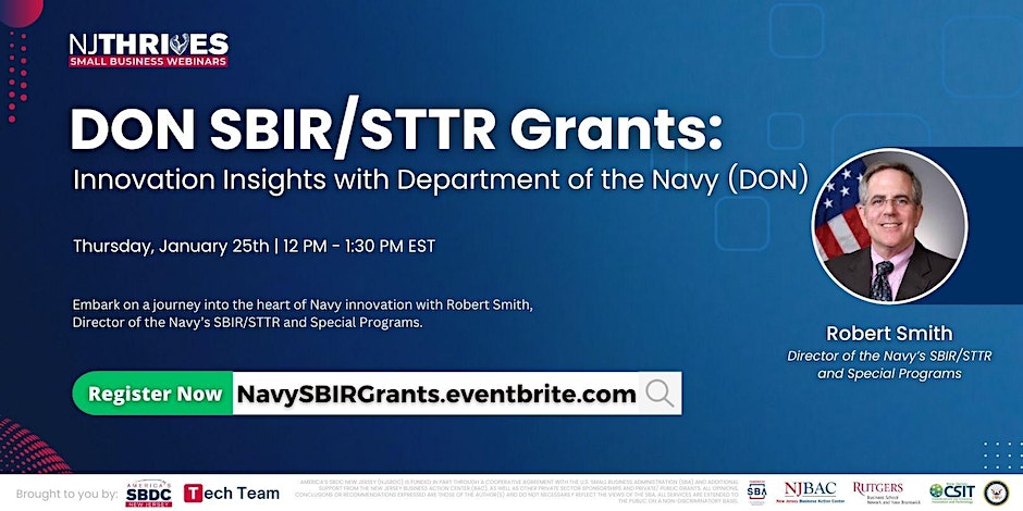 DON SBIR and STTR Grants Innovation Insights with Department of the Navy