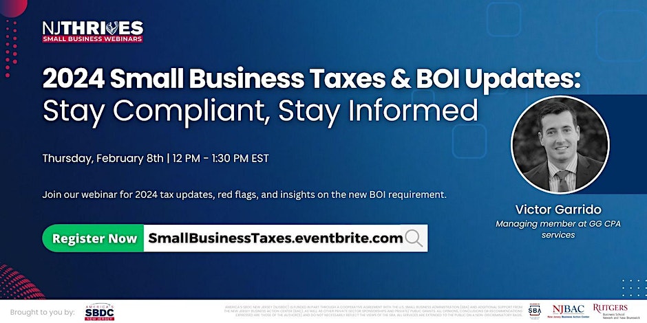 2024 Small Business Taxes AND BOI Updates Stay Compliant, Stay Informed