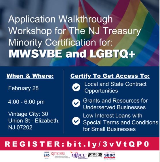 MWSVBE LGBTQ Certification Workshop