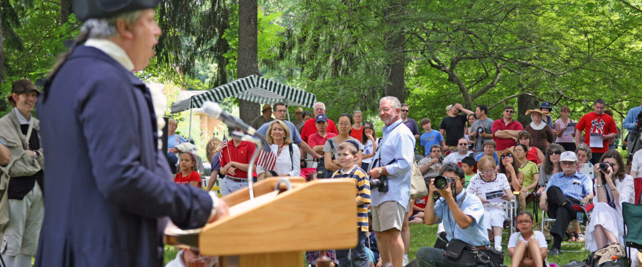 July Fourth Public Reading of the Declaration of Independence
