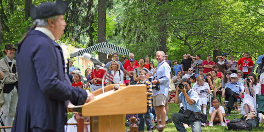 July Fourth Public Reading of the Declaration of Independence