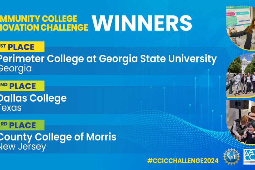 NSF Announces 2024 Community College Innovation Challenge Winners