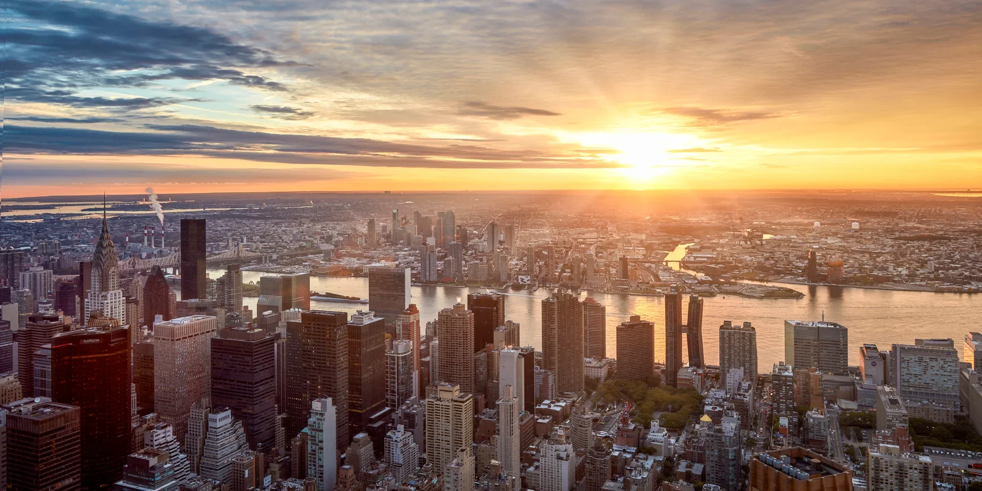 Sunrise over NYC / what's impacting your future travel