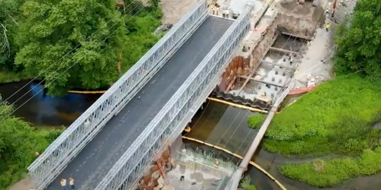 route 15 southbound alternate bridge