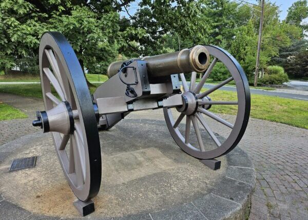 Restored Replica Cannon Stands Proudly at the Front Line of Local Revolutionary History
