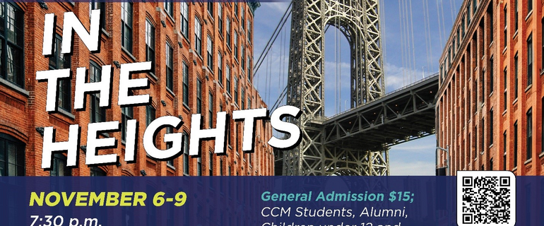 CCM Presents “In The Heights” A Tale of Love, Hope and Heritage Told in Song and Dance
