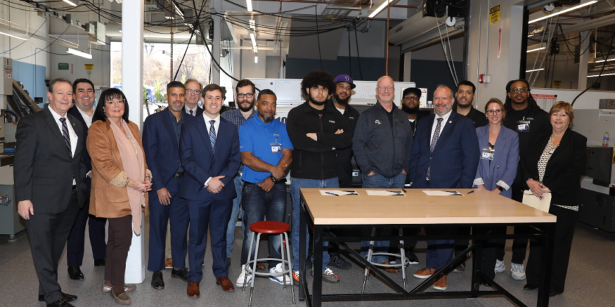 CCM Celebrates New Apprenticeship Program and Triad Partnership