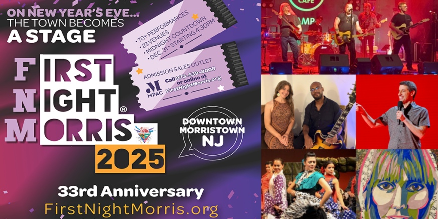 New Year’s Eve in Downtown Morristown Features More Than 70 Performances