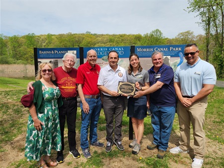 Historic Morris Canal Restoration Completed in Roxbury Township Historic Morris Canal Restoration Completed in Roxbury Township