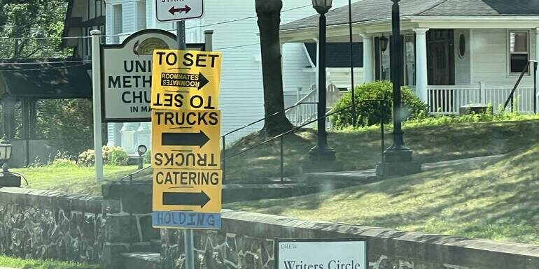 Hollywood Comes To Madison - Guess Who Was Seen Filming!