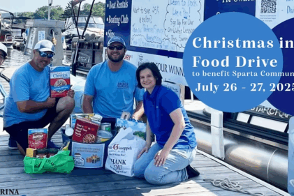 Bridge Marina Hosts Third Annual Christmas in July Food Drive