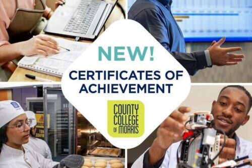 County College of Morris Launches Four New Career-Focused Certificates