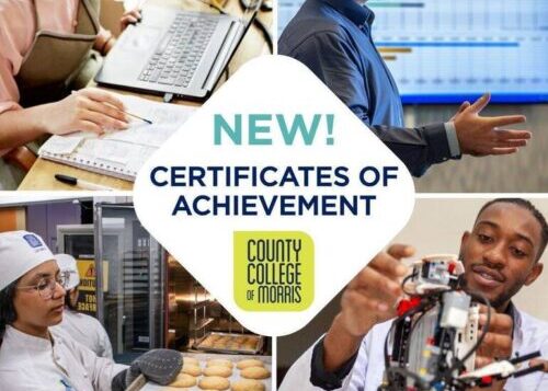 County College of Morris Launches Four New Career-Focused Certificates
