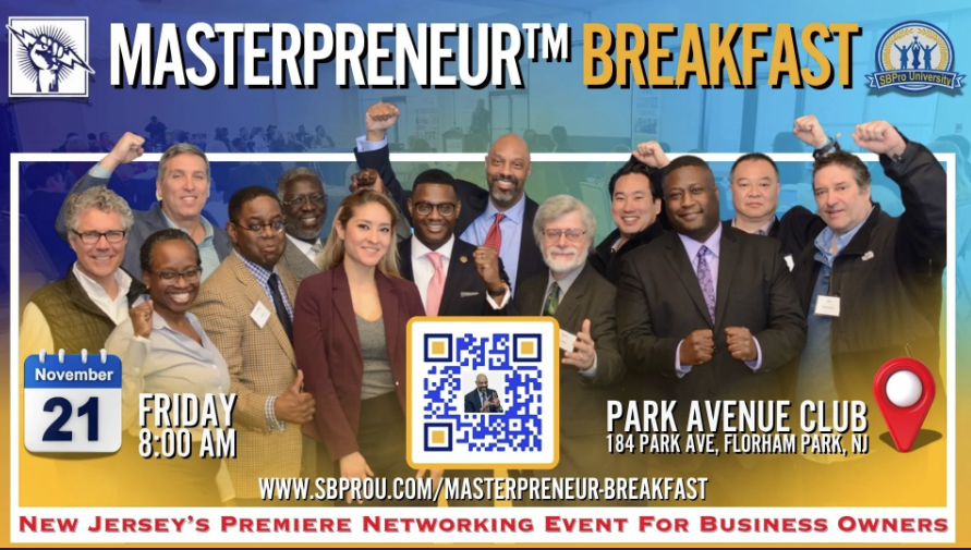 Masterpreneur Breakfast November 2025