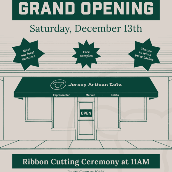 Jersey Artisan Café Sets Grand Opening for Dec. 13 Jersey Artisan Café Sets Grand Opening for Dec. 13