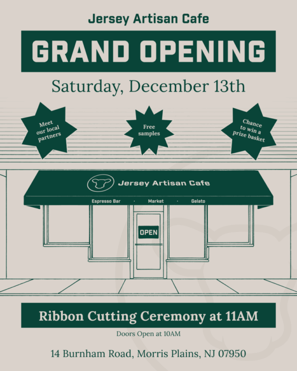 Jersey Artisan Café Sets Grand Opening for Dec. 13 Jersey Artisan Café Sets Grand Opening for Dec. 13