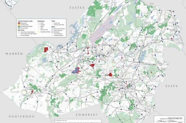 Morris County Updates Official County Map