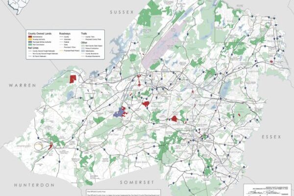 Morris County Updates Official County Map