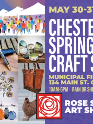28th Annual Rose Squared Spring Chester Craft Show