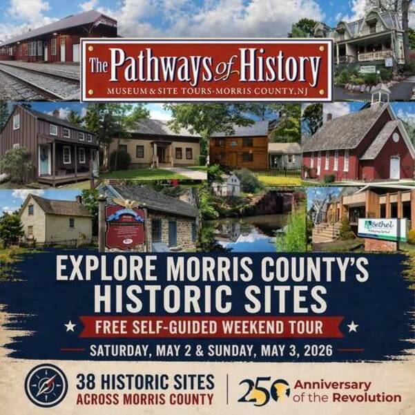 Morris County Historical Society Announces 2026 Pathways of History Spring Tour
