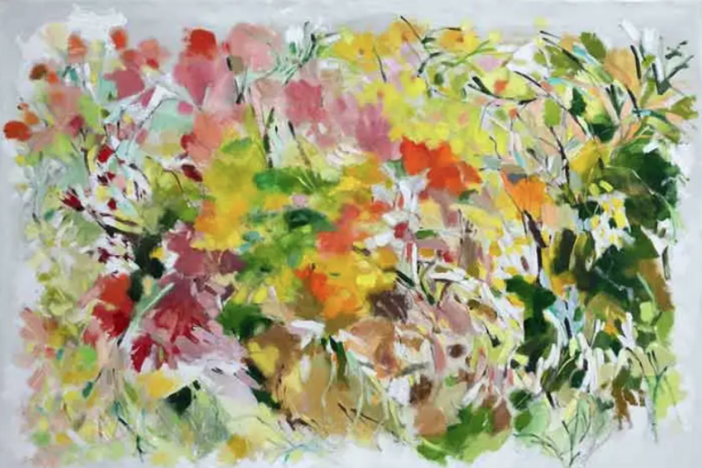 Kim Parker’s ‘Abstract Gardens’ Exhibition Opens in Boonton
