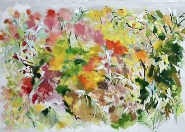 Kim Parker’s ‘Abstract Gardens’ Exhibition Opens in Boonton