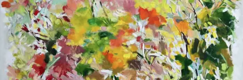 Kim Parker’s ‘Abstract Gardens’ Exhibition Opens in Boonton