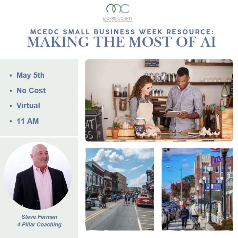 Celebrate Small Business Week 2026: Shop Local & Power Up with AI in Morris County