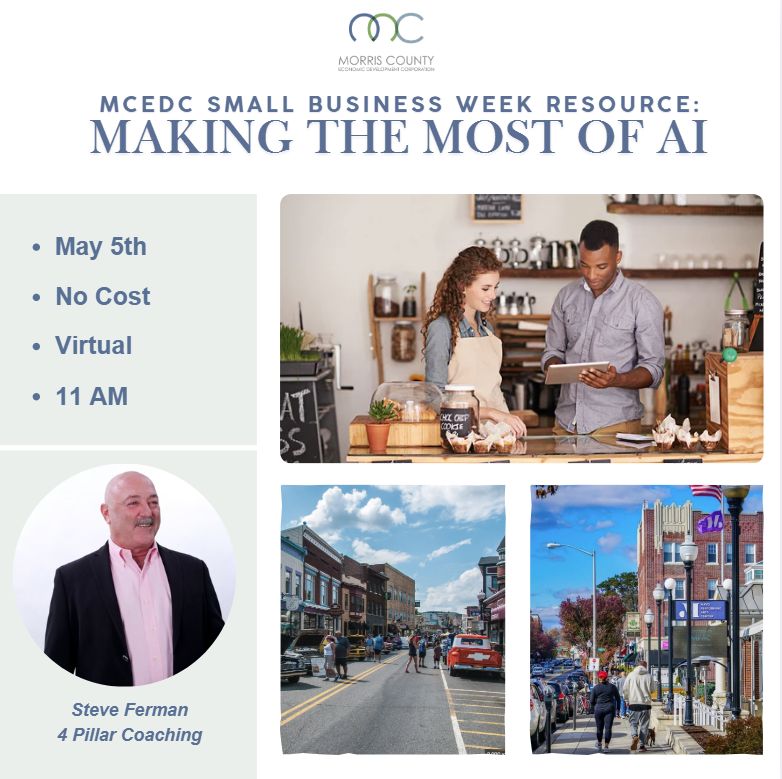 Celebrate Small Business Week 2026: Shop Local & Power Up with AI in Morris County