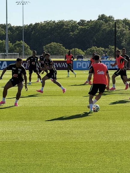 Team Brazil Makes Big First Impression at World Cup Training Ahead of Opening Match Team Brazil Makes Big First Impression at World Cup Training Ahead of Opening Match