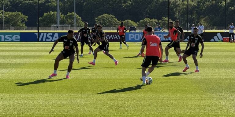 Team Brazil Makes Big First Impression at World Cup Training Ahead of Opening Match Team Brazil Makes Big First Impression at World Cup Training Ahead of Opening Match