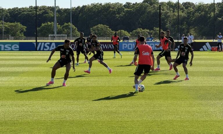 Team Brazil Makes Big First Impression at World Cup Training Ahead of Opening Match Team Brazil Makes Big First Impression at World Cup Training Ahead of Opening Match