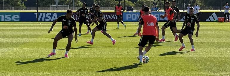 Team Brazil Makes Big First Impression at World Cup Training Ahead of Opening Match