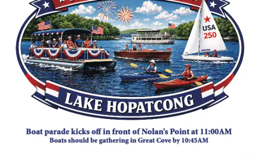 Celebrate America’s 250th Birthday on Lake Hopatcong July 11