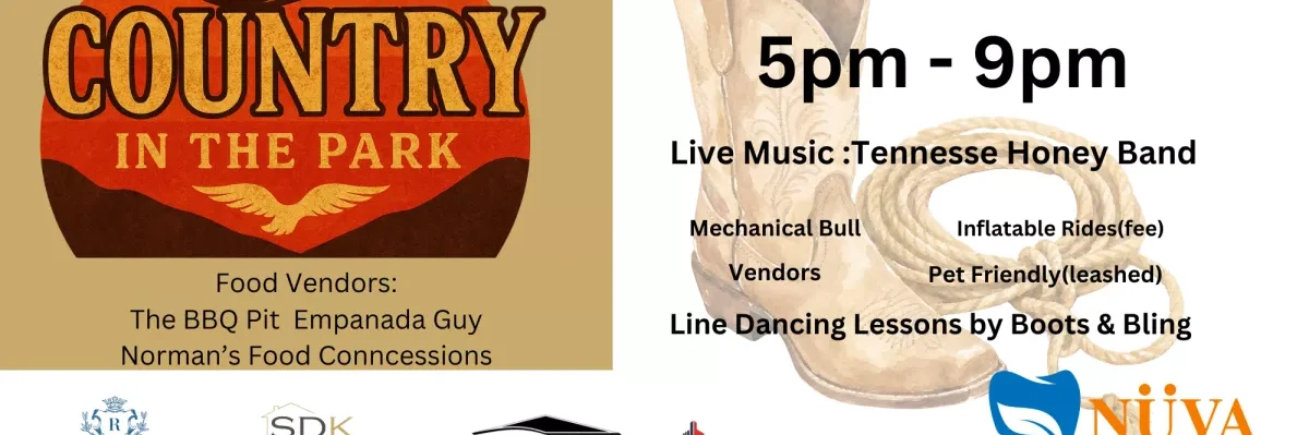 Country In the Park Comes To Mount Olive Sept 12th