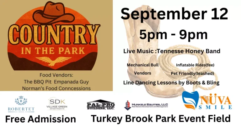 Country In the Park Comes To Mount Olive Sept 12th