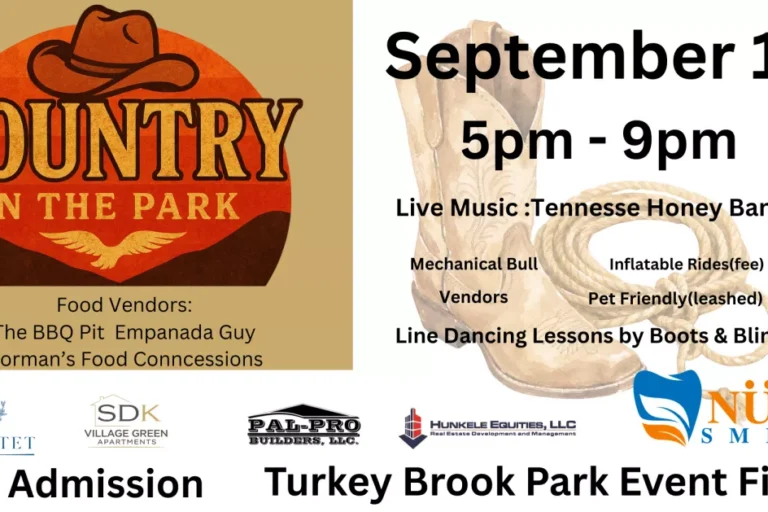 Country In the Park Comes To Mount Olive Sept 12th