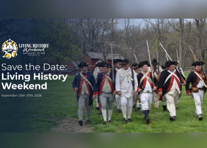 Morris County’s Living History Weekend Set for Sept. 25-27