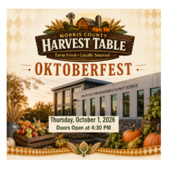 Morris County Harvest Table Celebrates Local Farms Oct. 1 at CCM Event