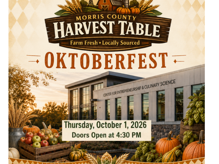 Morris County Harvest Table Celebrates Local Farms Oct. 1 at CCM Event