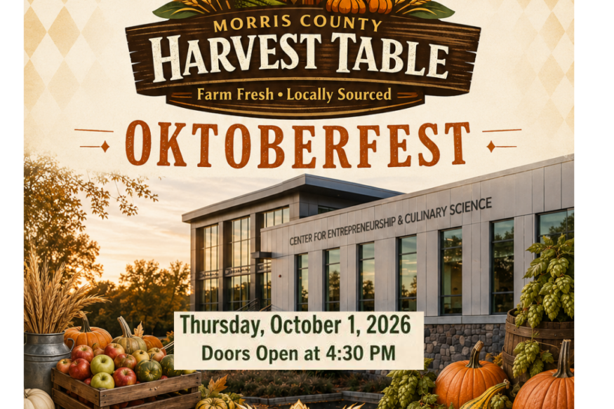 Morris County Harvest Table Celebrates Local Farms Oct. 1 at CCM Event Morris County Harvest Table Celebrates Local Farms Oct. 1 at CCM Event