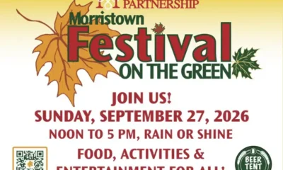 Morristown Festival on the Green Returns Sept. 27 with More Than 165 Exhibitors