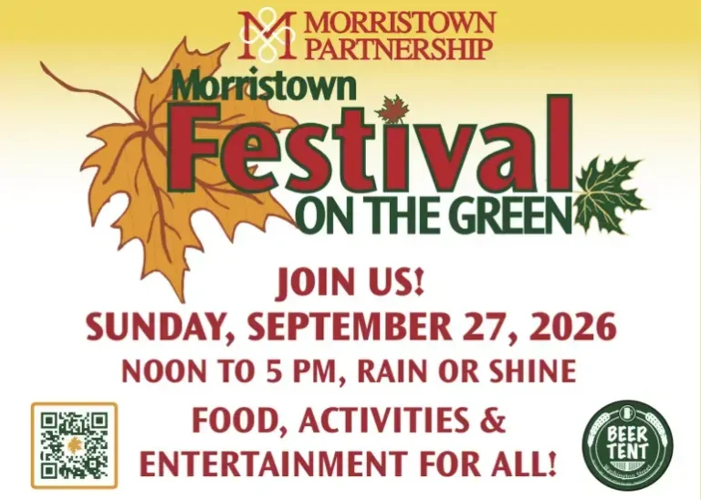 Morristown Festival on the Green Returns Sept. 27 with More Than 165 Exhibitors
